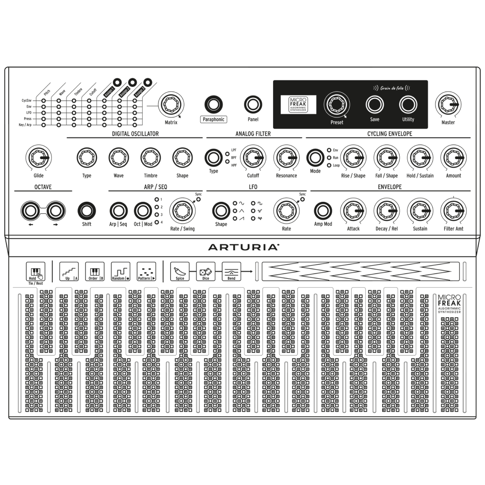 Arturia MicroFreak Hybrid Synthesizer | Beatworx
