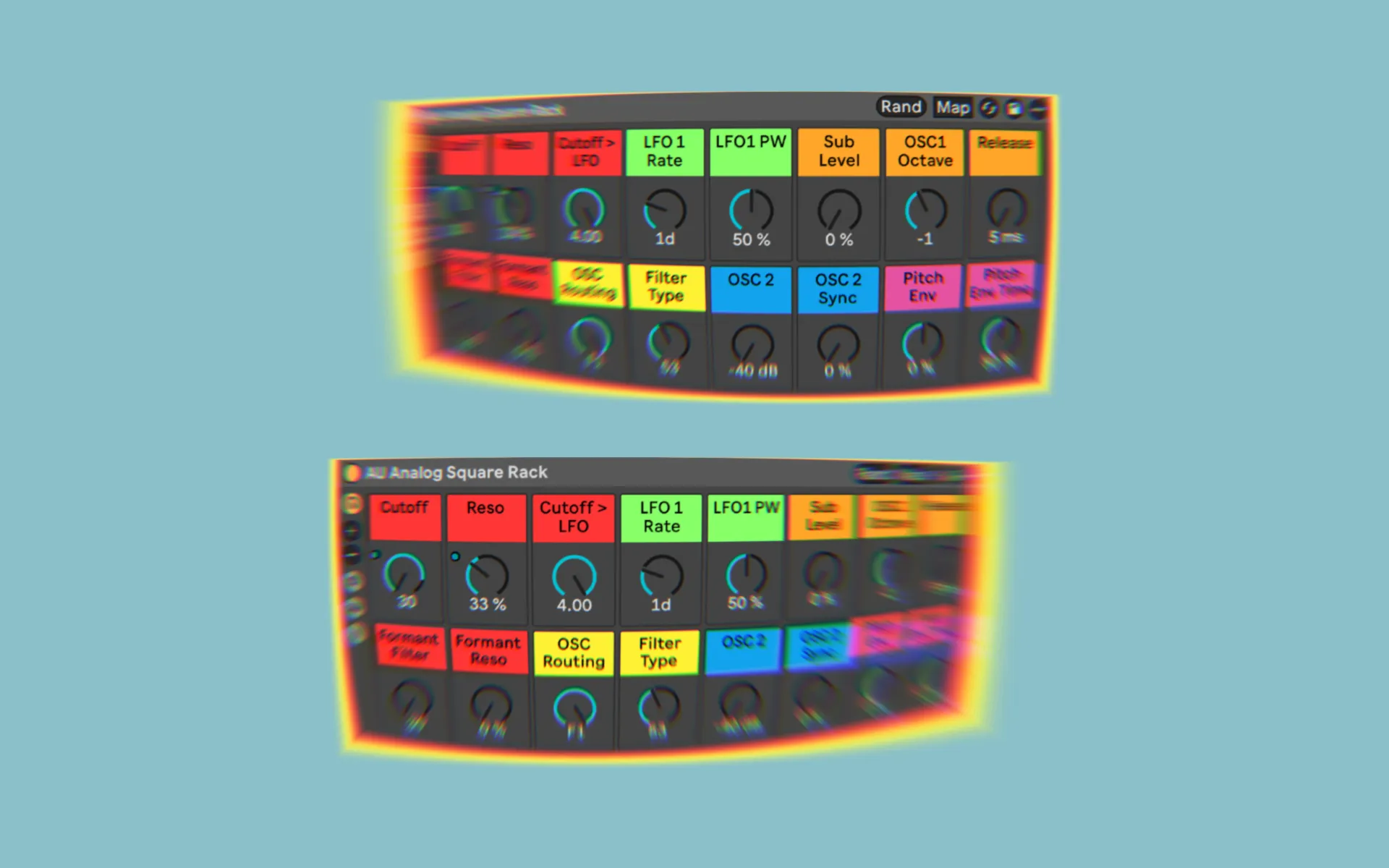 Analog + Wavetable Techno Lead Racks